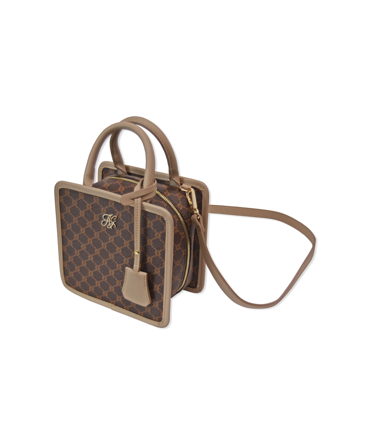 モノグラムショルダーバッグ