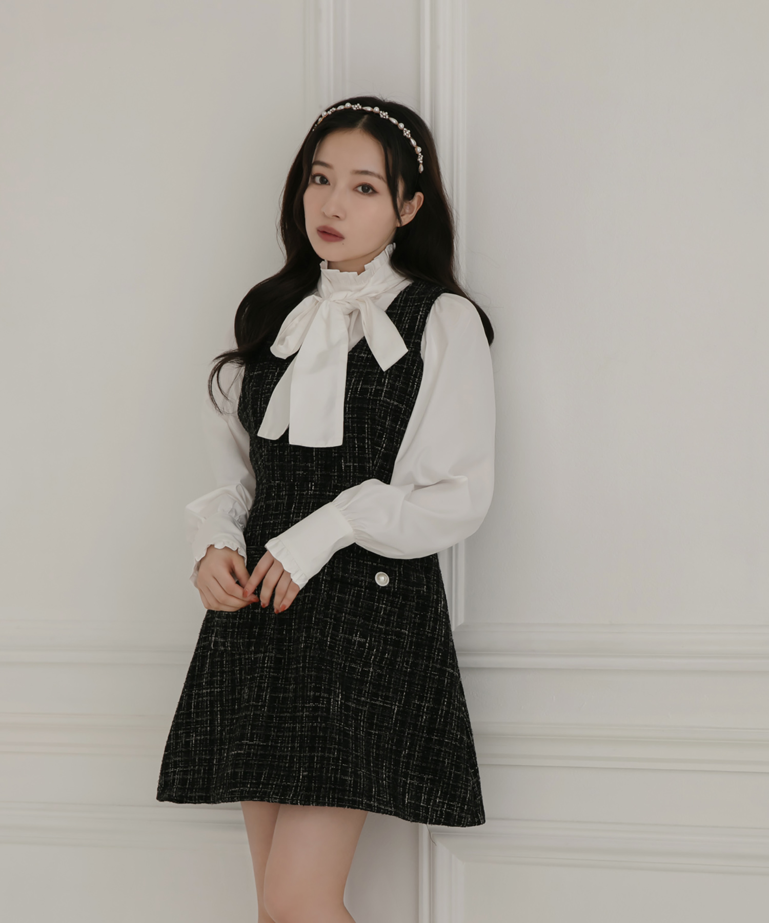 ツィードジャンパースカート