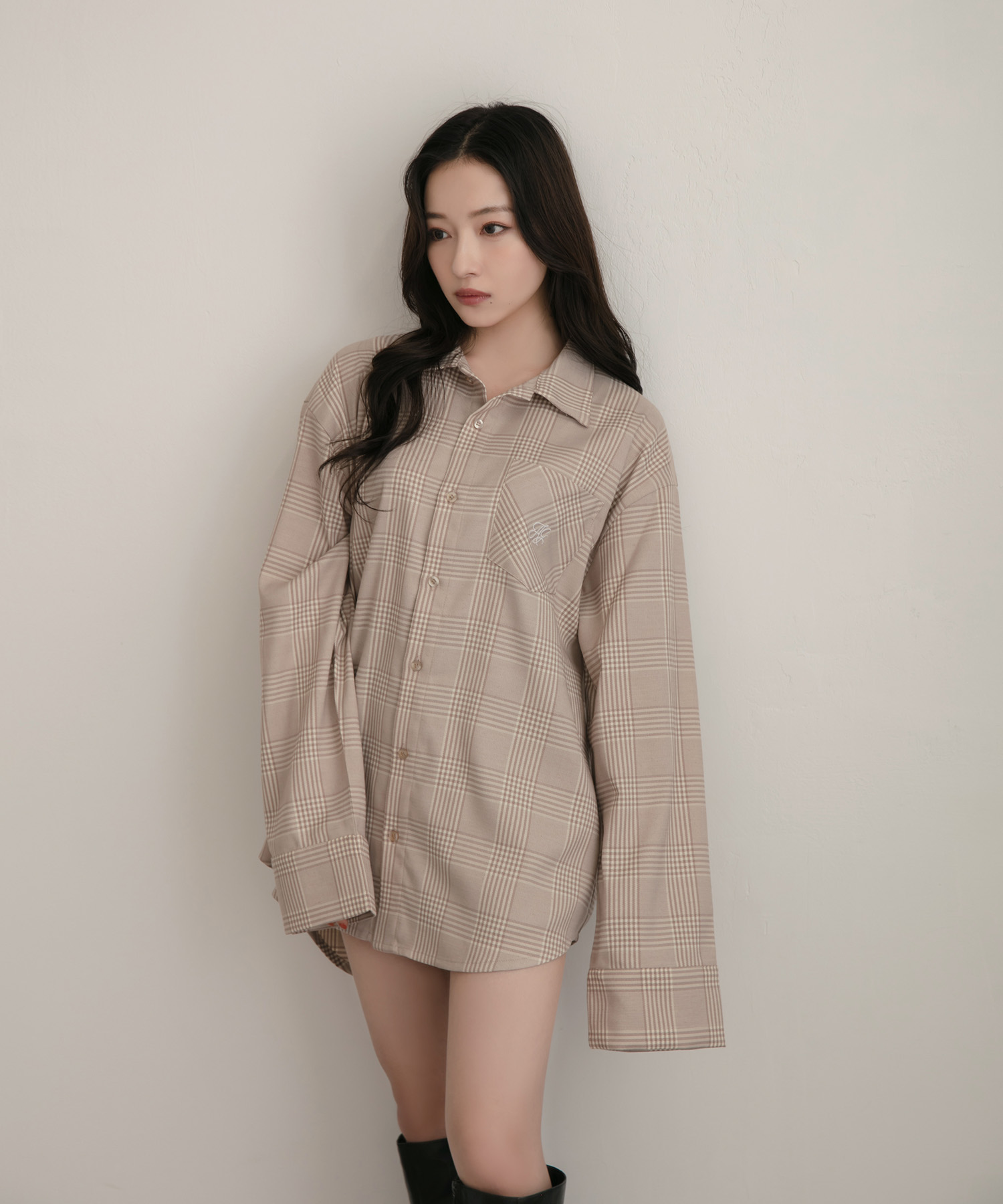 UNISEX チェックシャツ