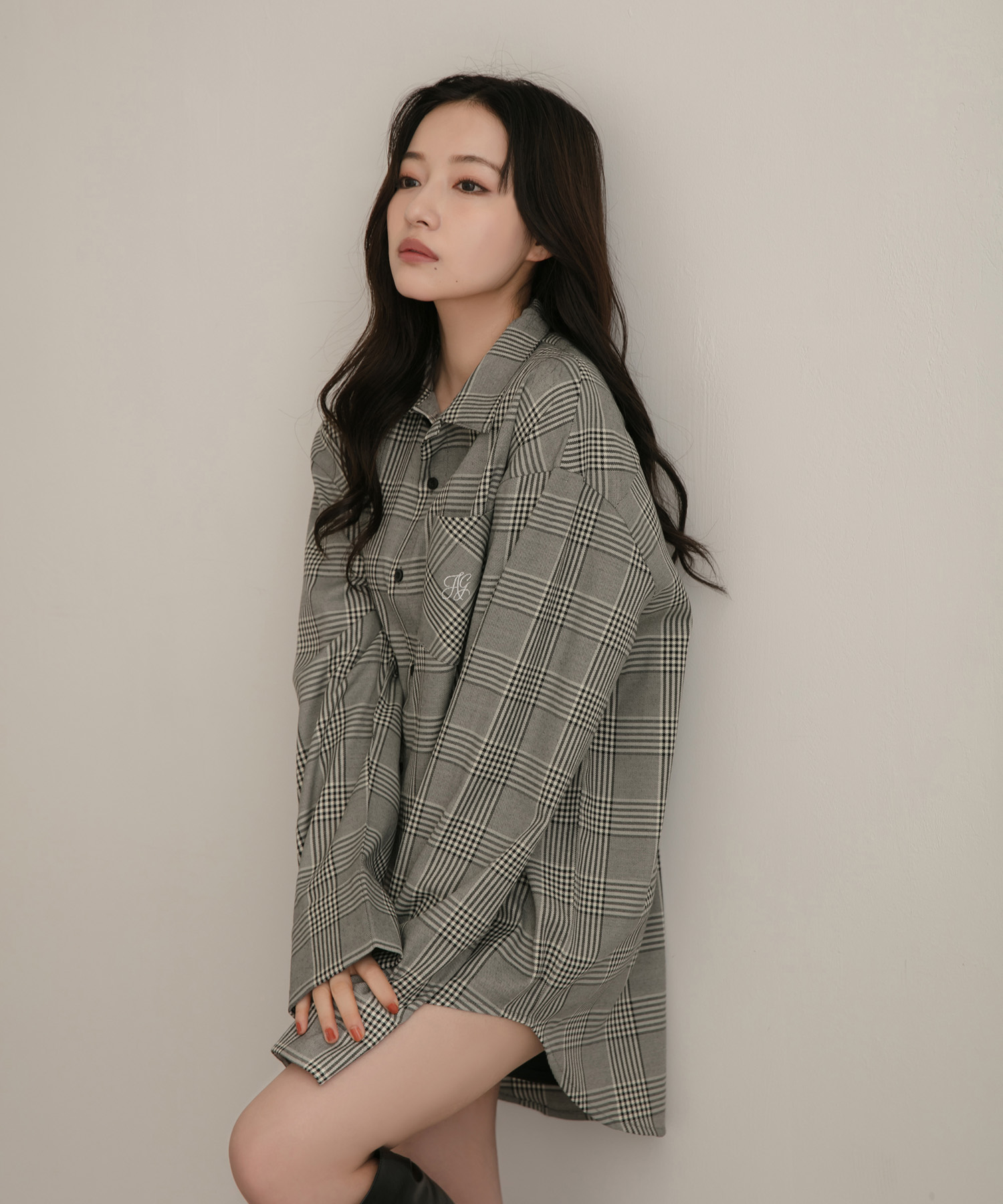 UNISEX チェックシャツ