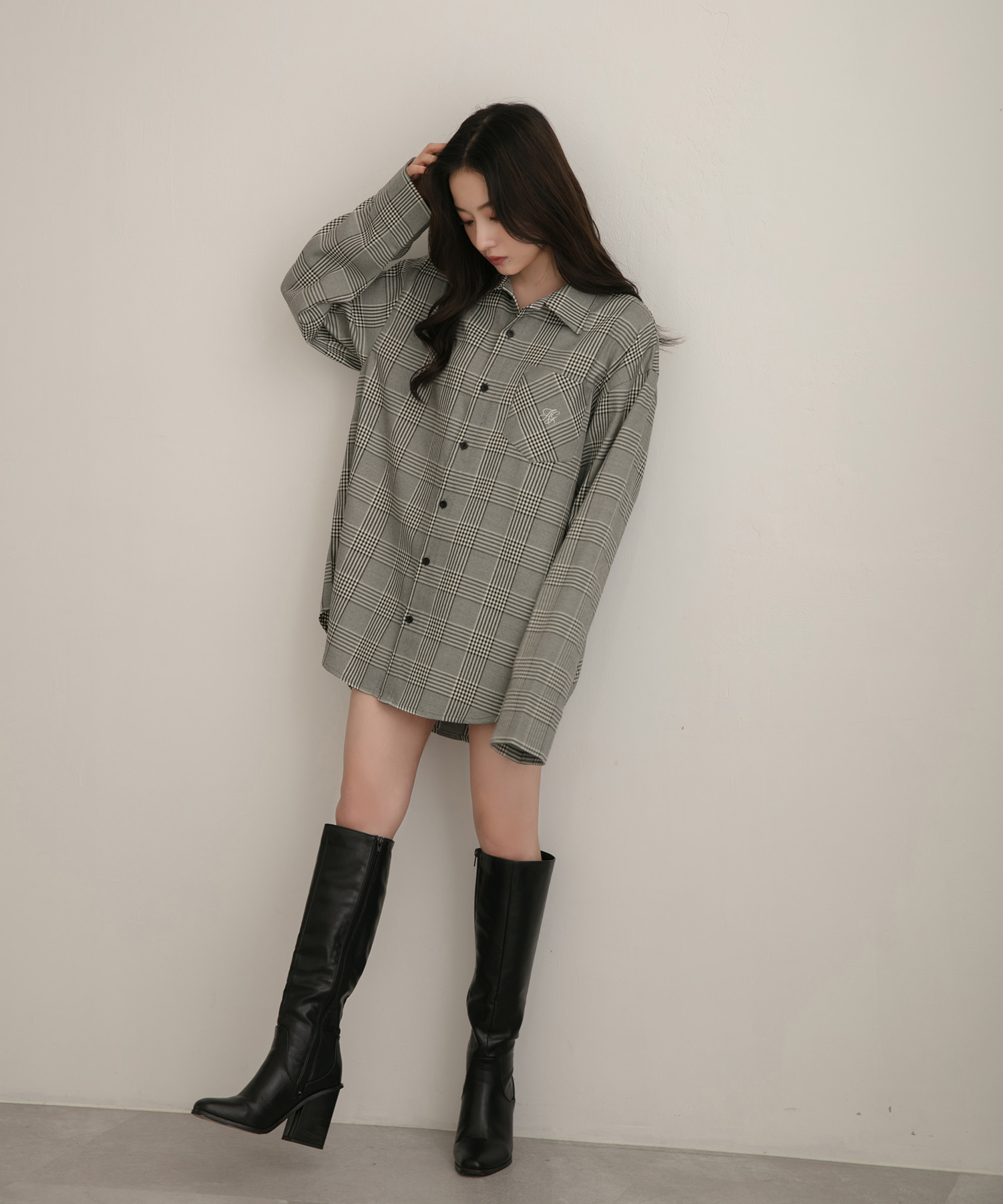 UNISEX チェックシャツ