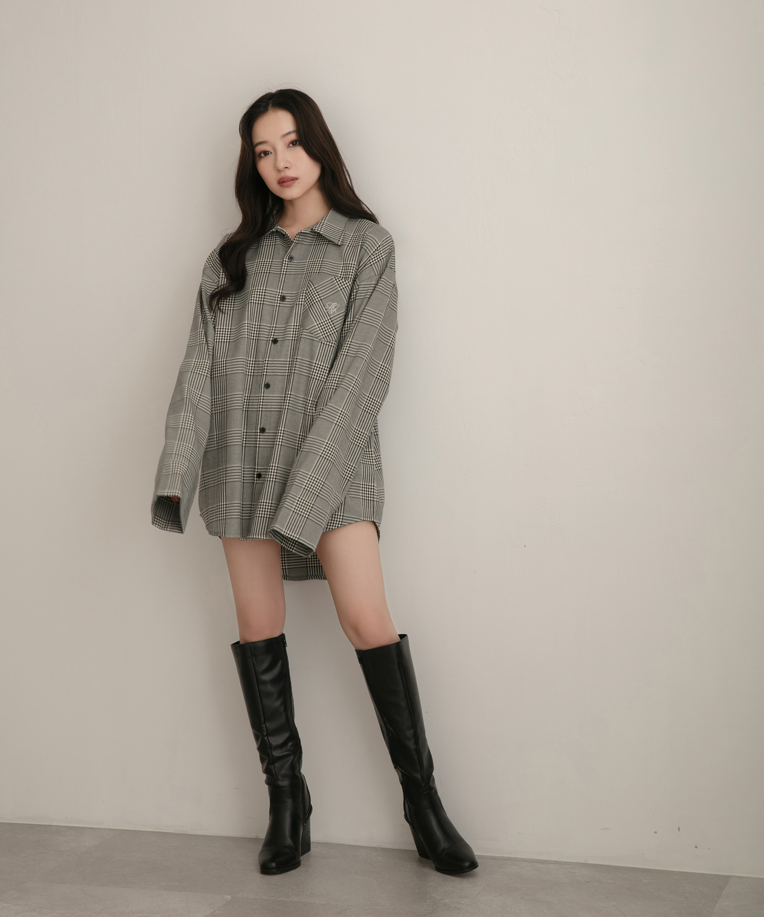 UNISEX チェックシャツ