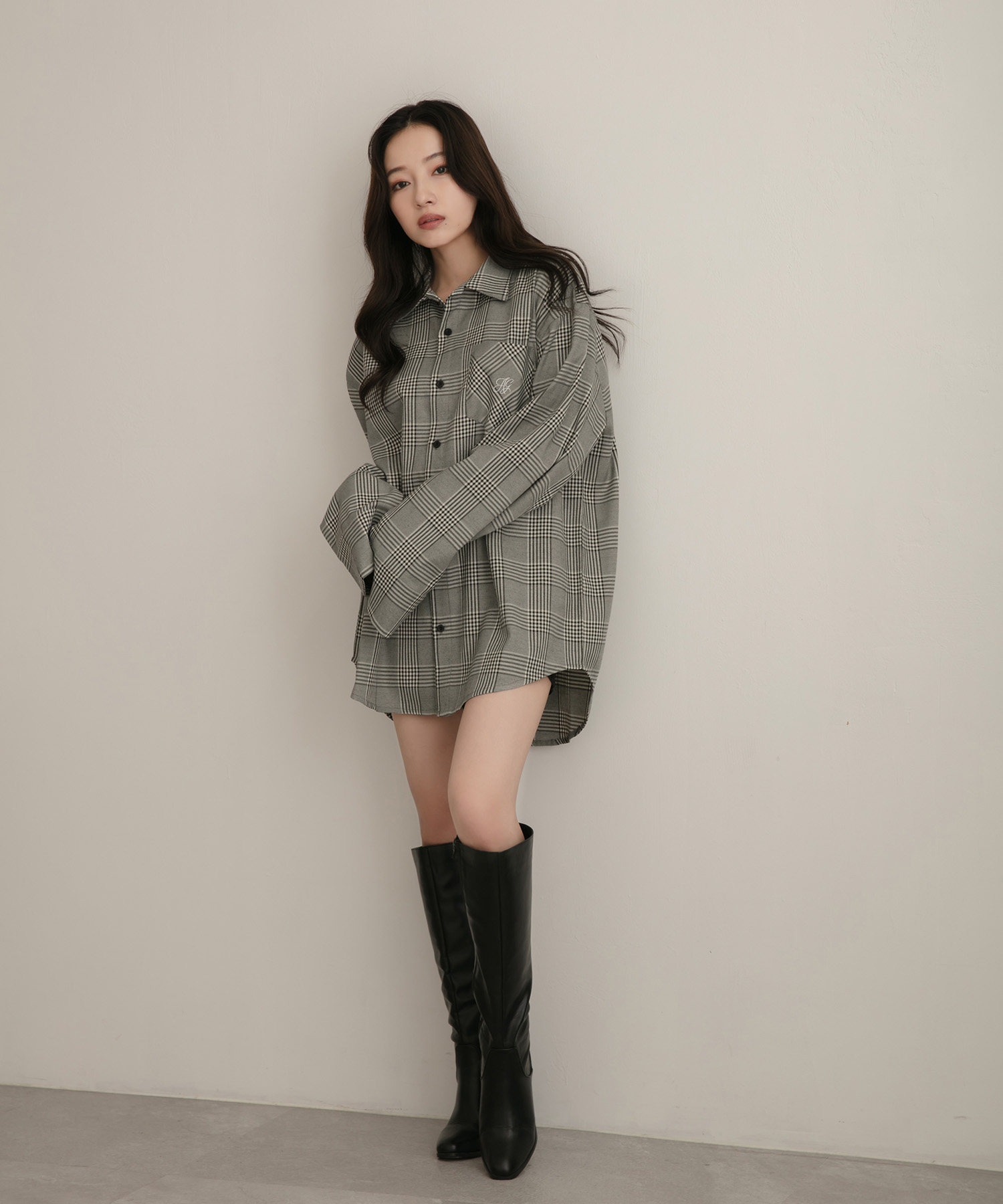 UNISEX チェックシャツ