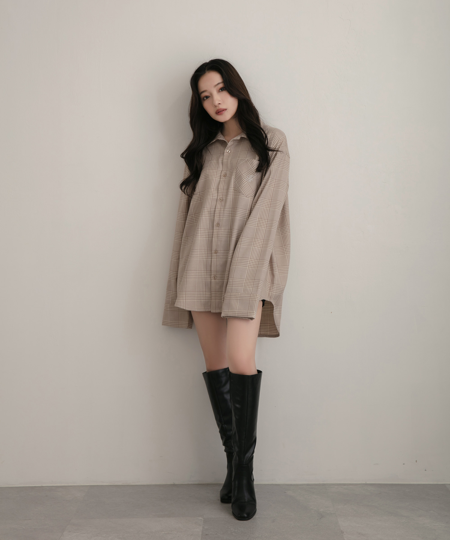 UNISEX チェックシャツ