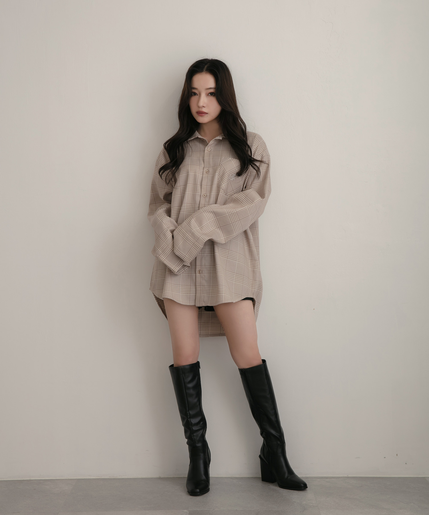 UNISEX チェックシャツ