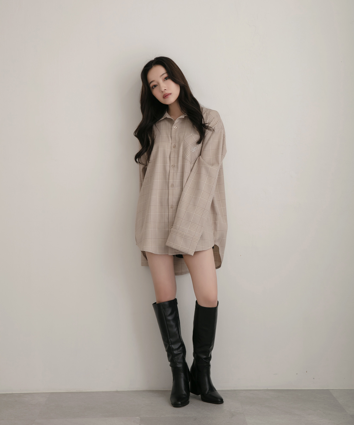 UNISEX チェックシャツ