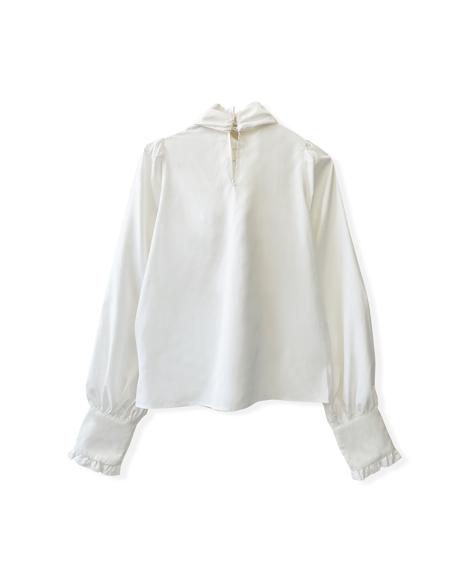 リボンブラウス