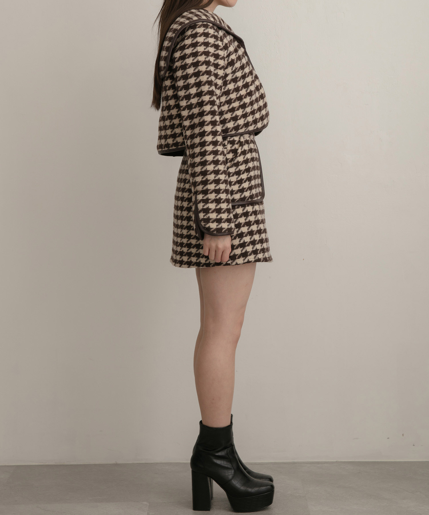 千鳥ミニスカート