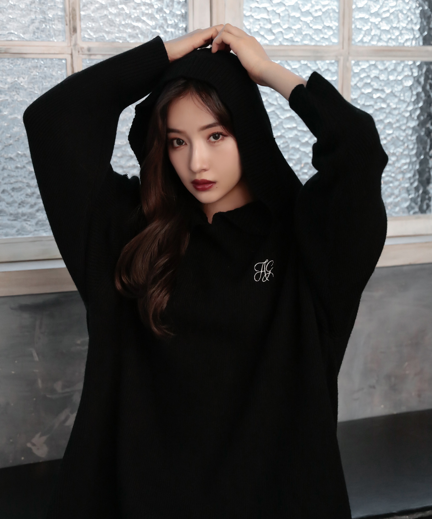 UNISEX ニットパーカー