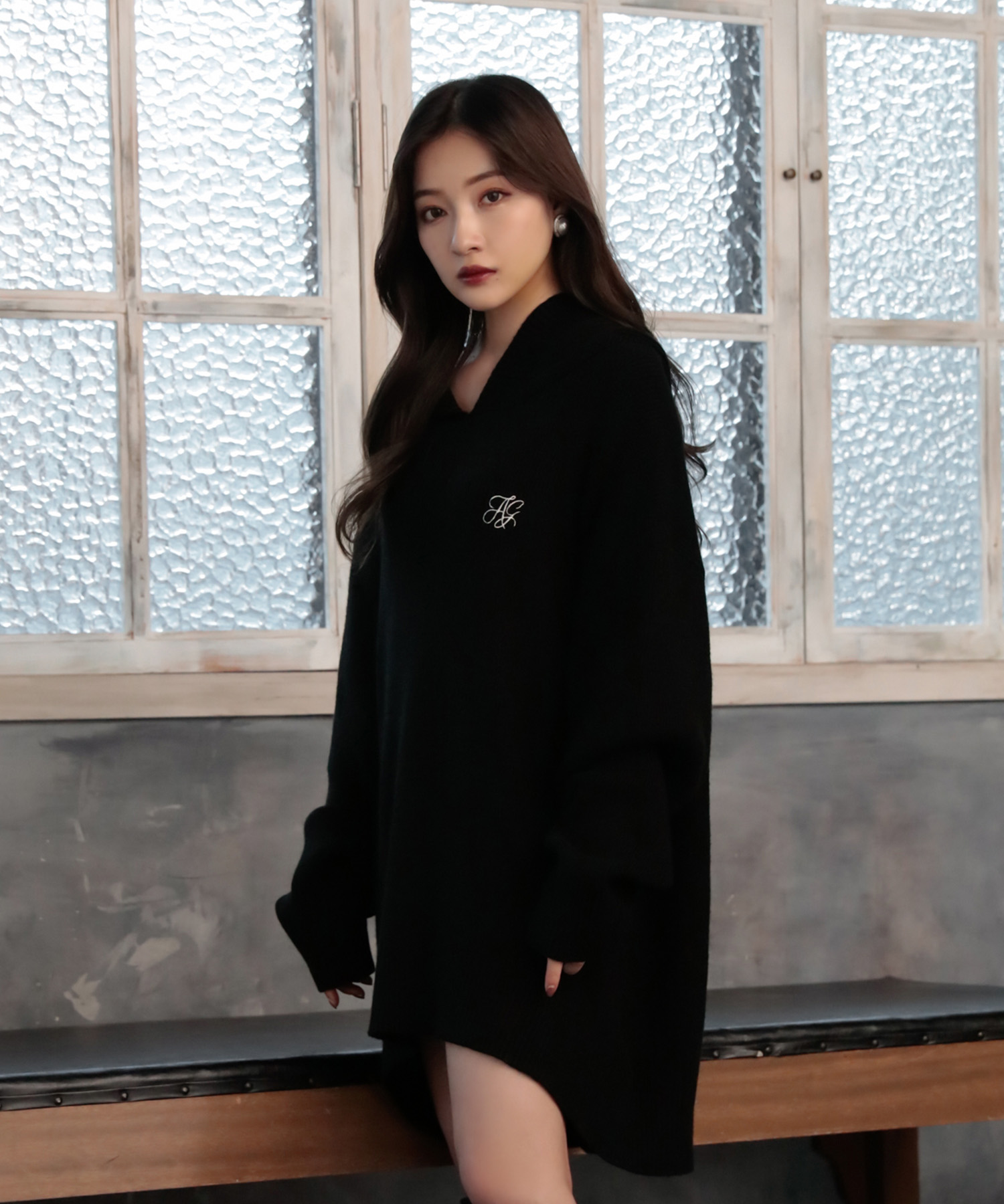 UNISEX ニットパーカー