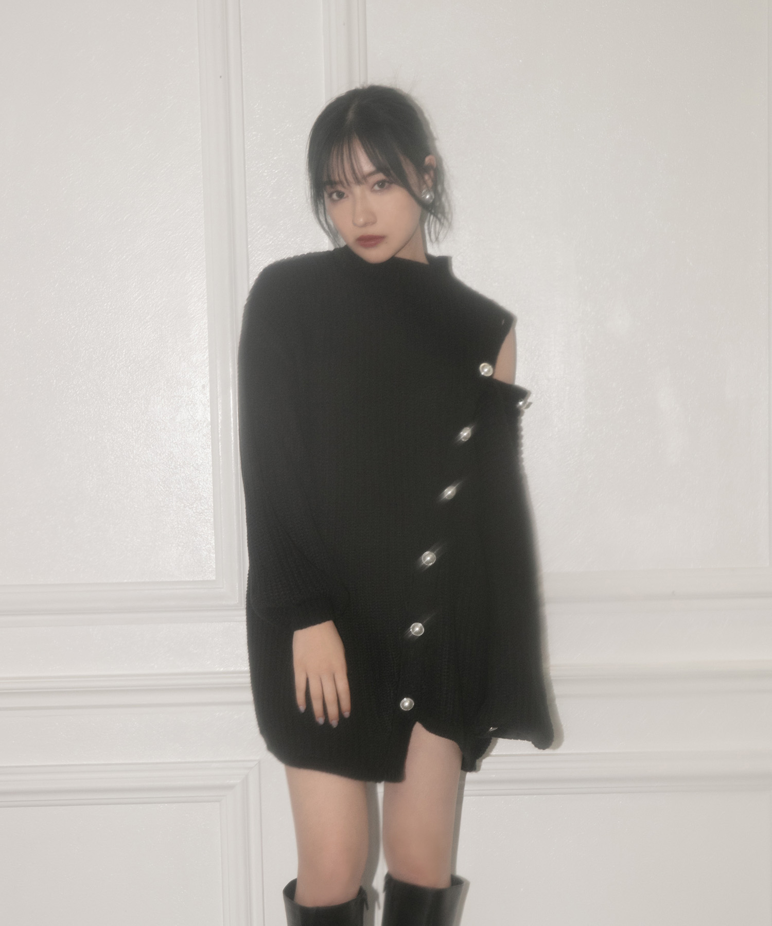 ボタンアシメニット