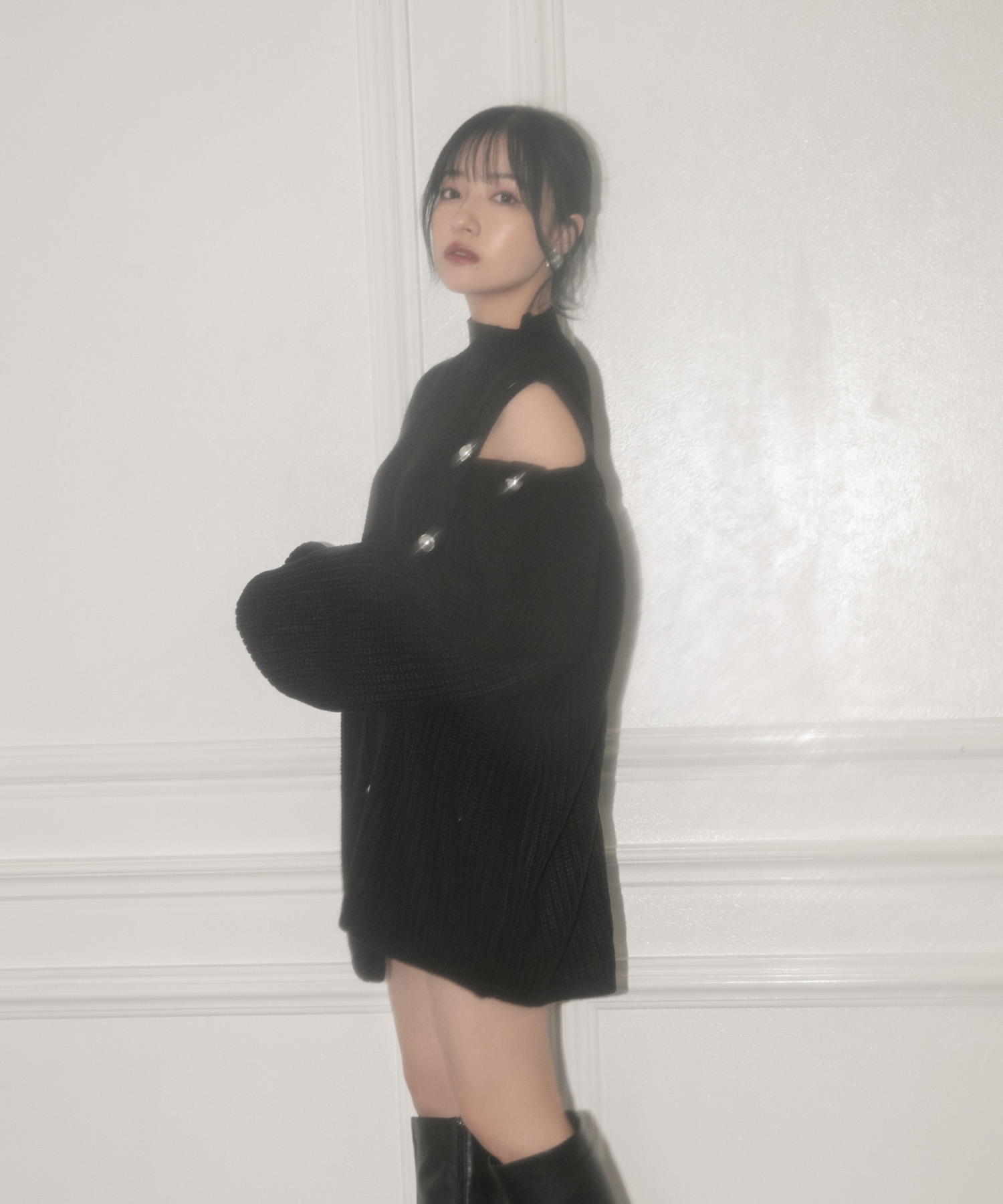 ボタンアシメニット