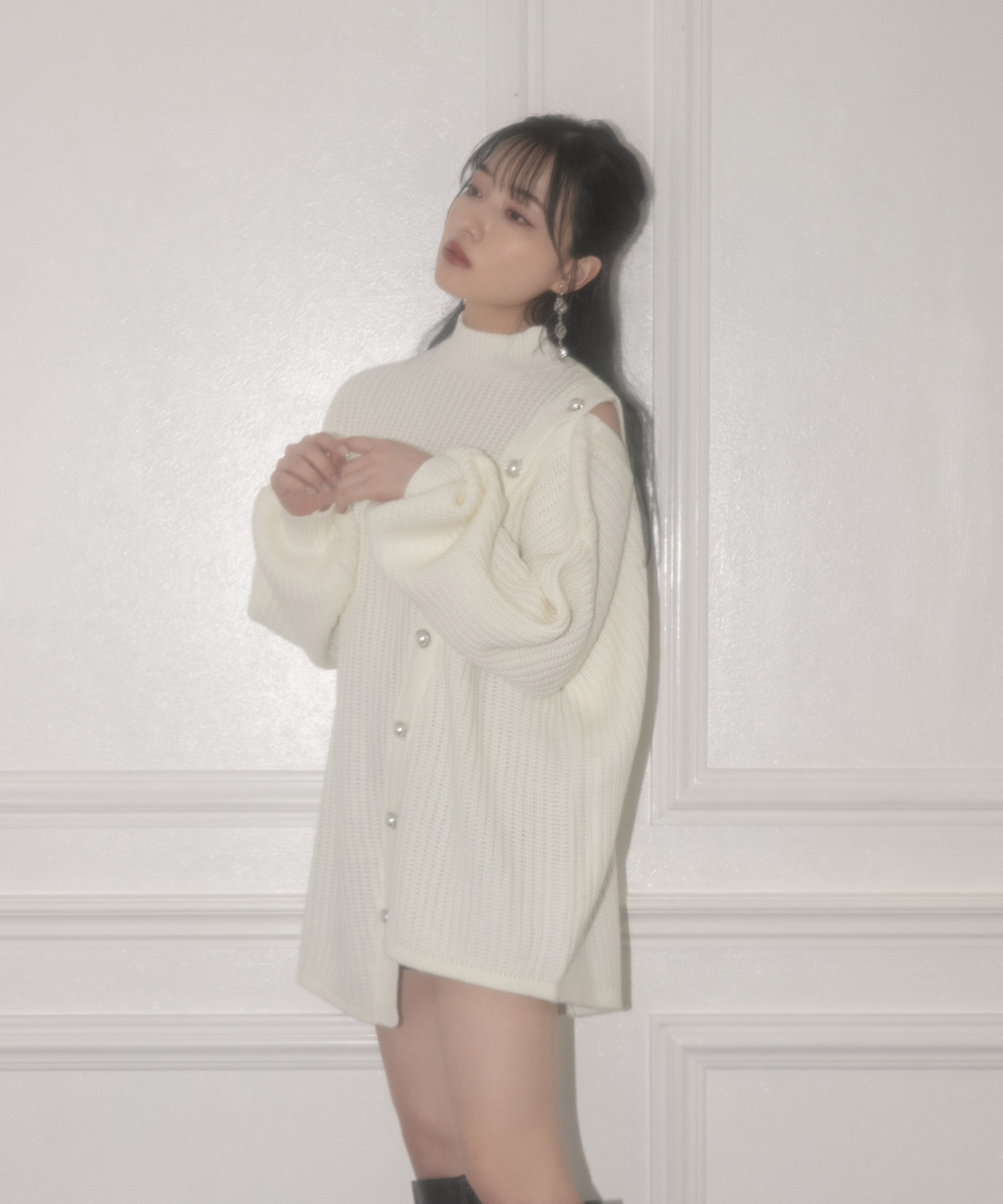 ボタンアシメニット