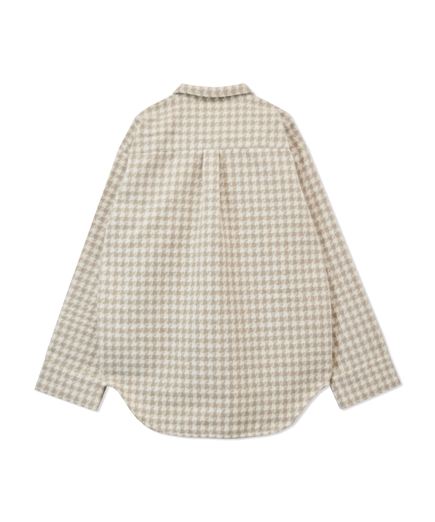 UNISEX  千鳥オーバーサイズシャツ