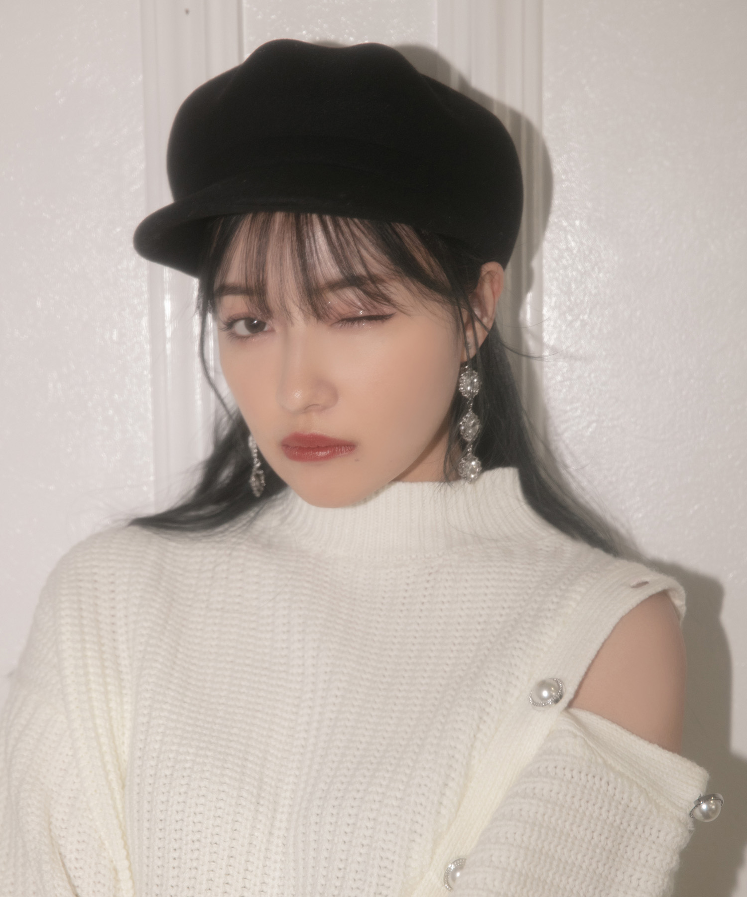 ウールキャスケット