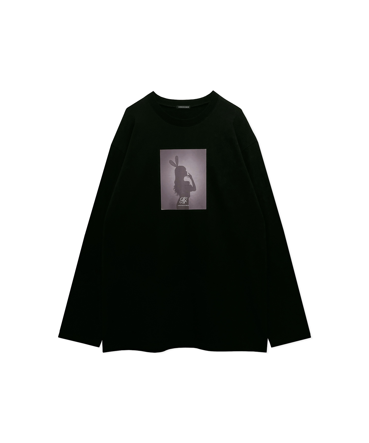 UNISEX バニーシルエットロンT