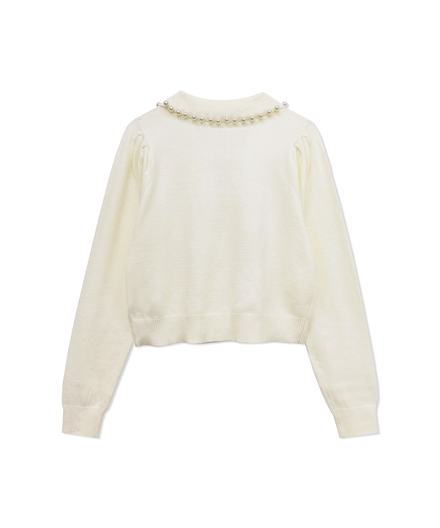 パールカラーニット