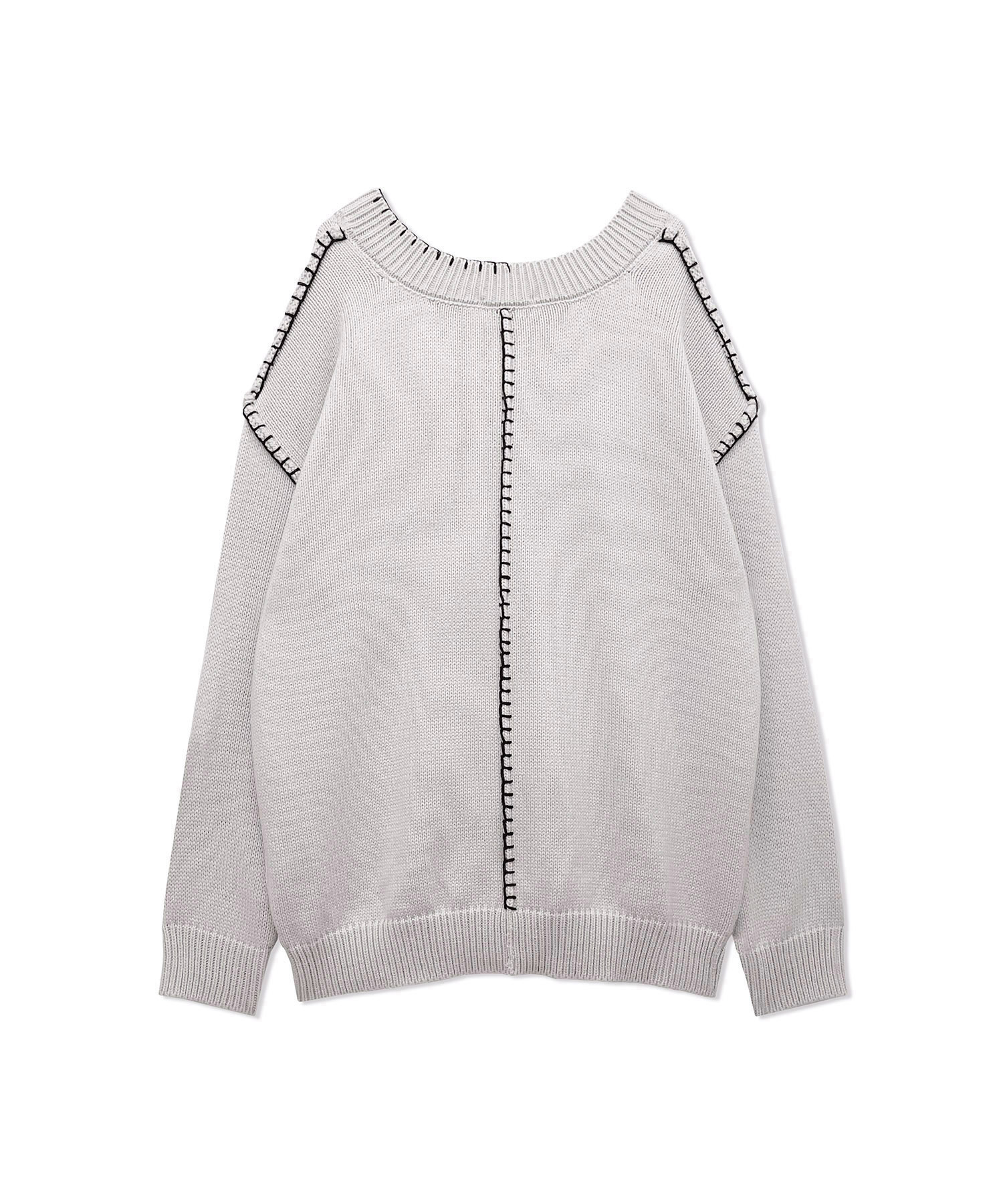 UNISEX ステッチニット