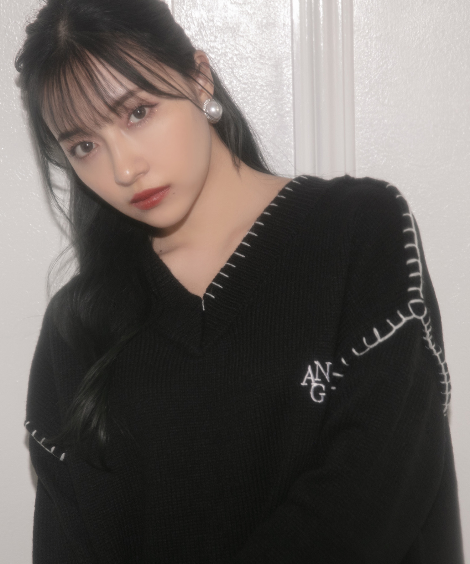 UNISEX ステッチニット