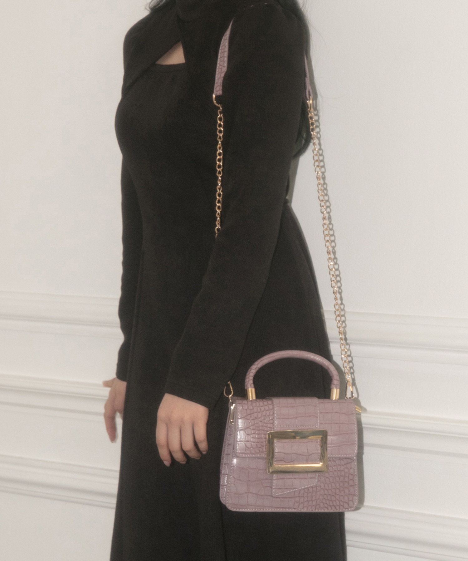 SELECT クロコミニバッグ