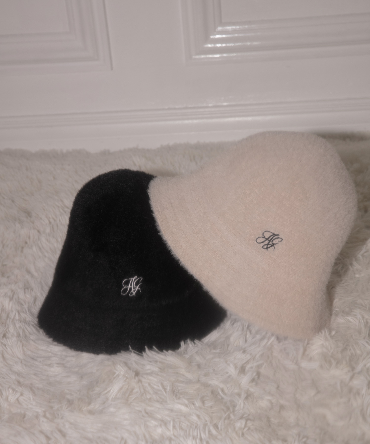 シャギーバケットハット