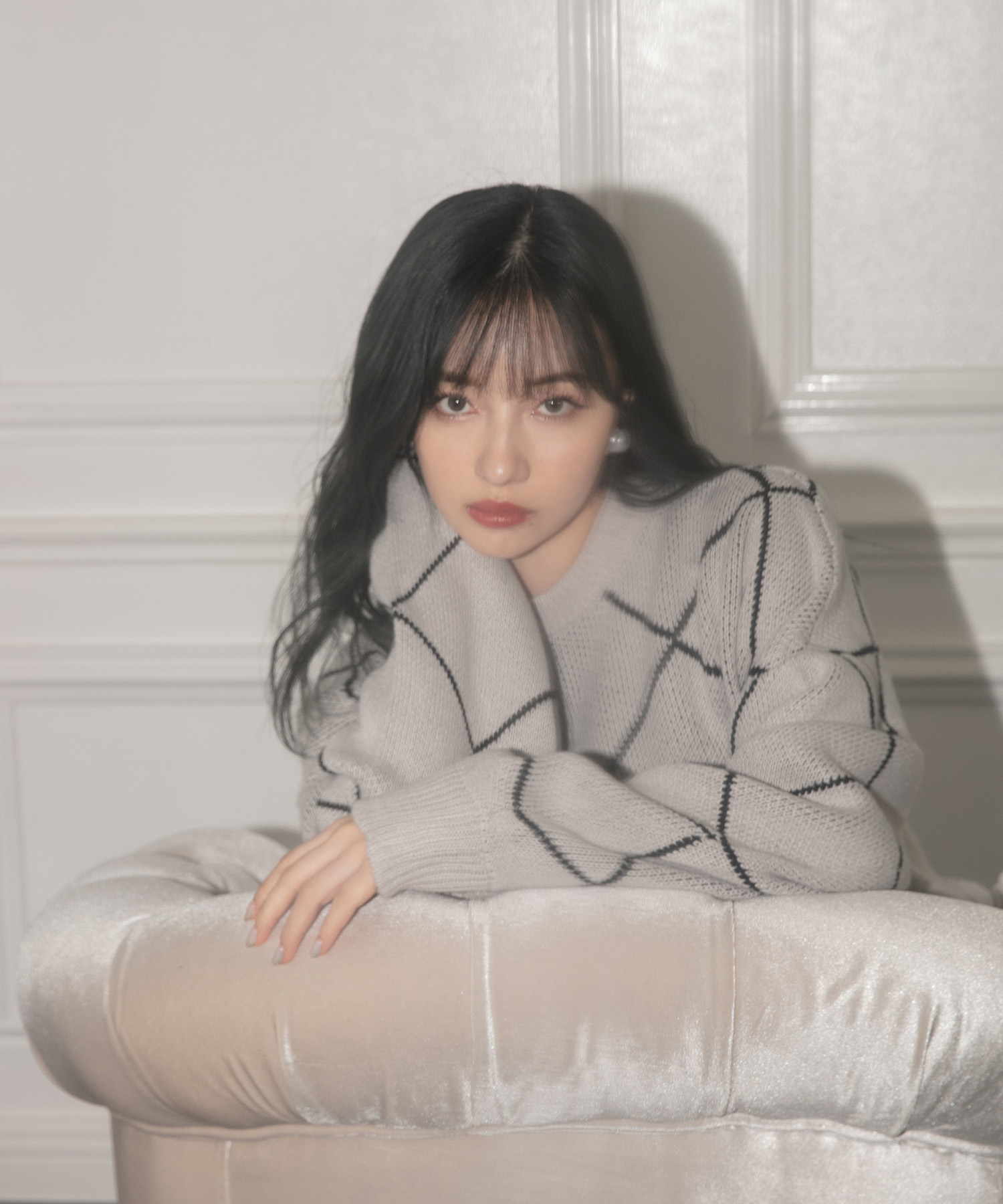 UNISEX ダイヤニット