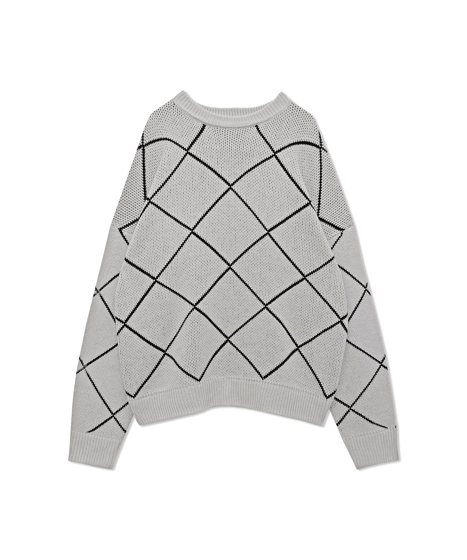 UNISEX ダイヤニット