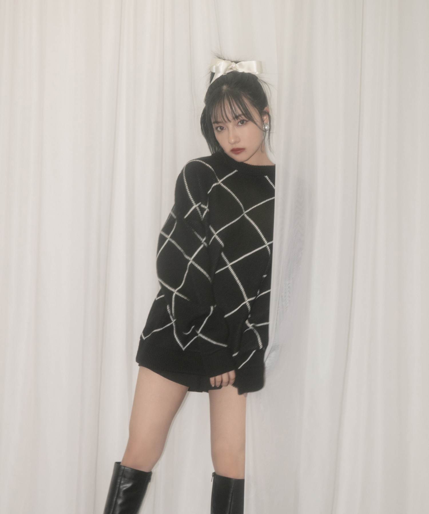 UNISEX ダイヤニット