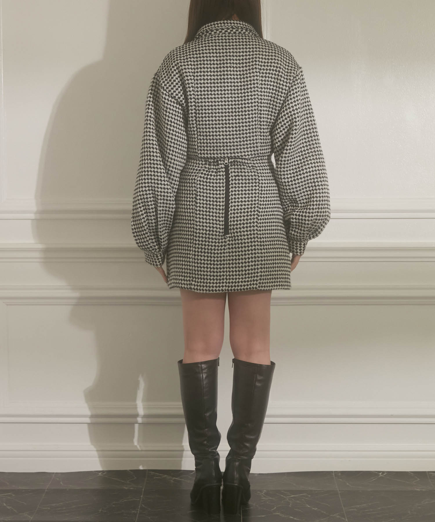 JANET セミAラインツイードミニスカート/BAU by Bride And You ツイードジャケットミニスカートSET – BUNNY APARTMENT