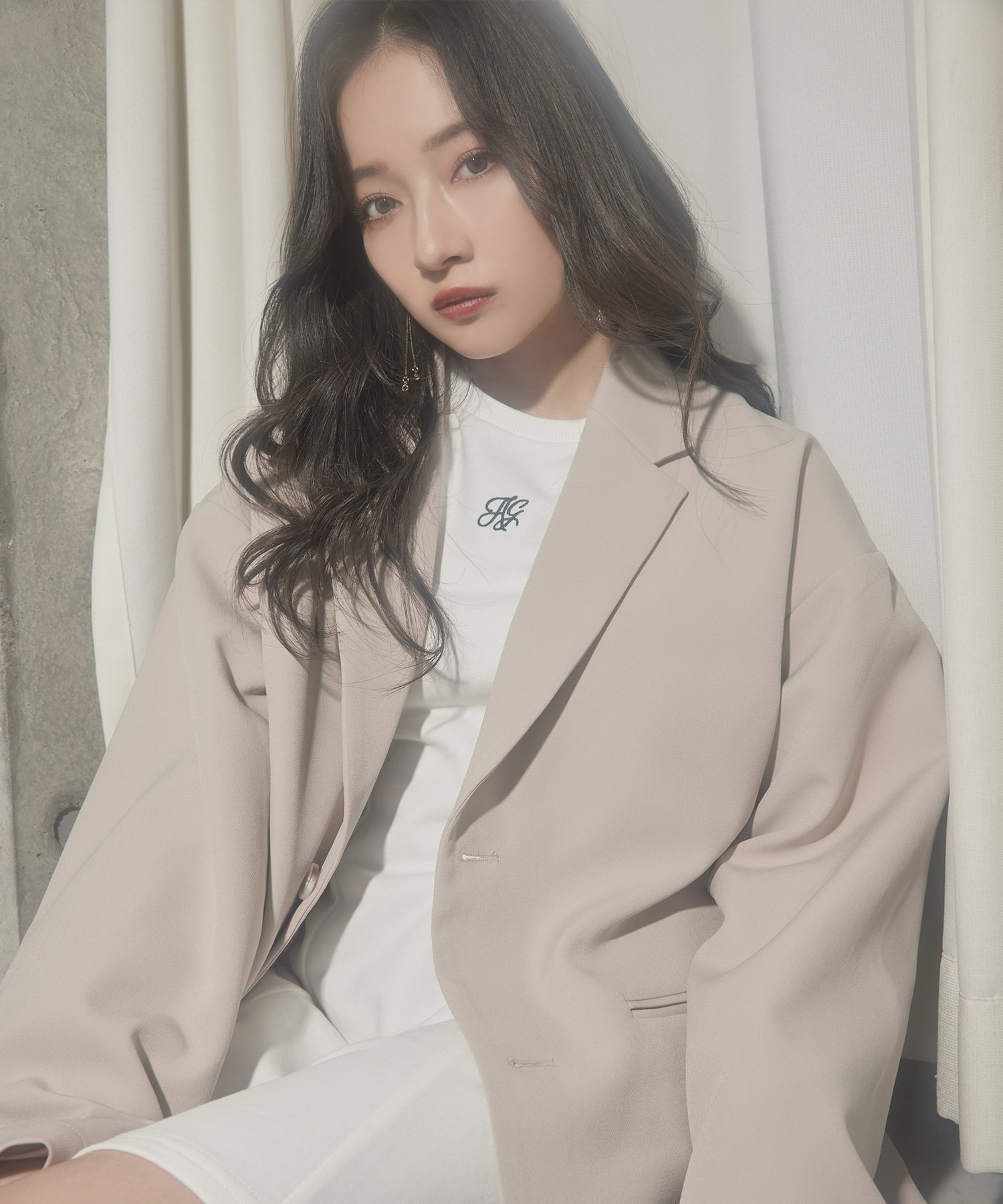 UNISEX ルーズテーラードジャケット