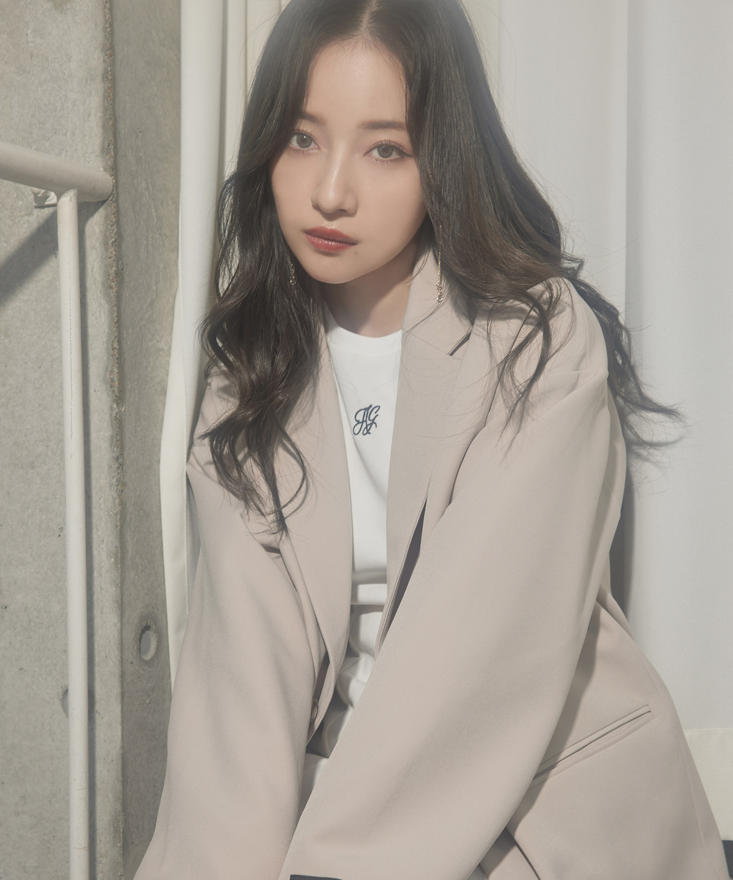 UNISEX ルーズテーラードジャケット