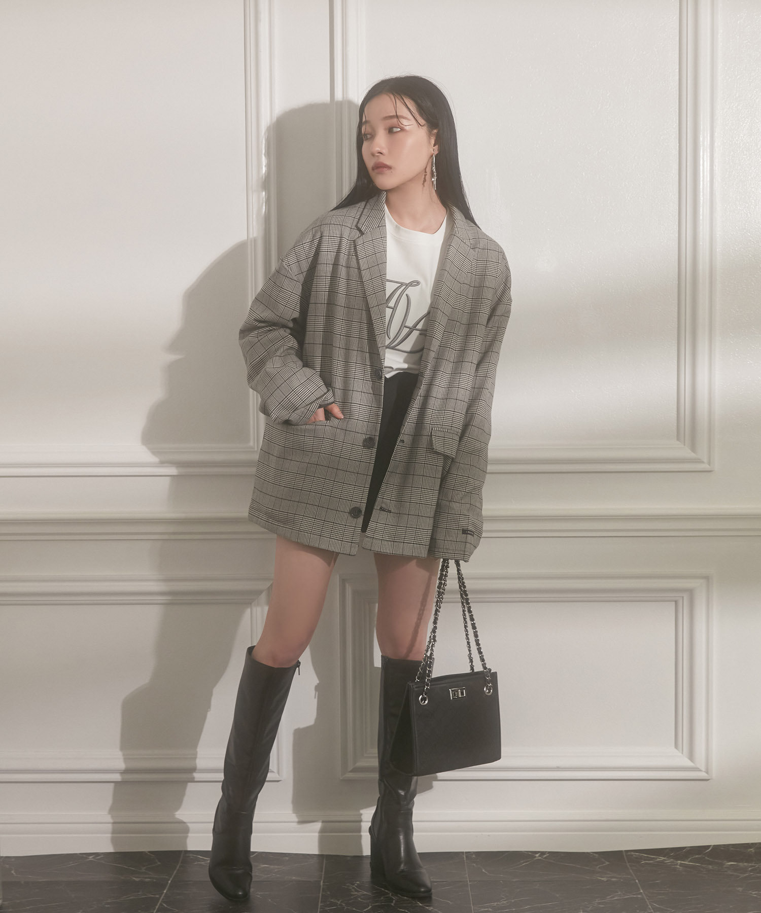 UNISEX ルーズテーラードジャケット