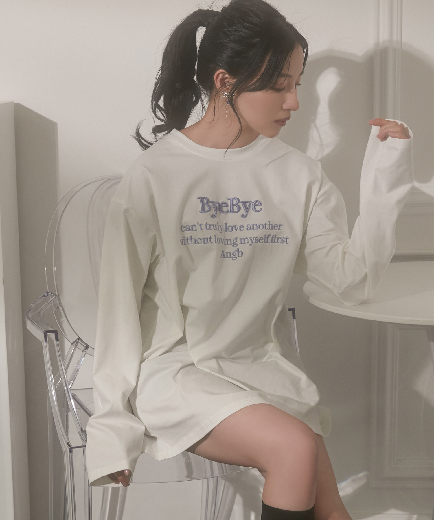 UNISEX ByeByeロンT