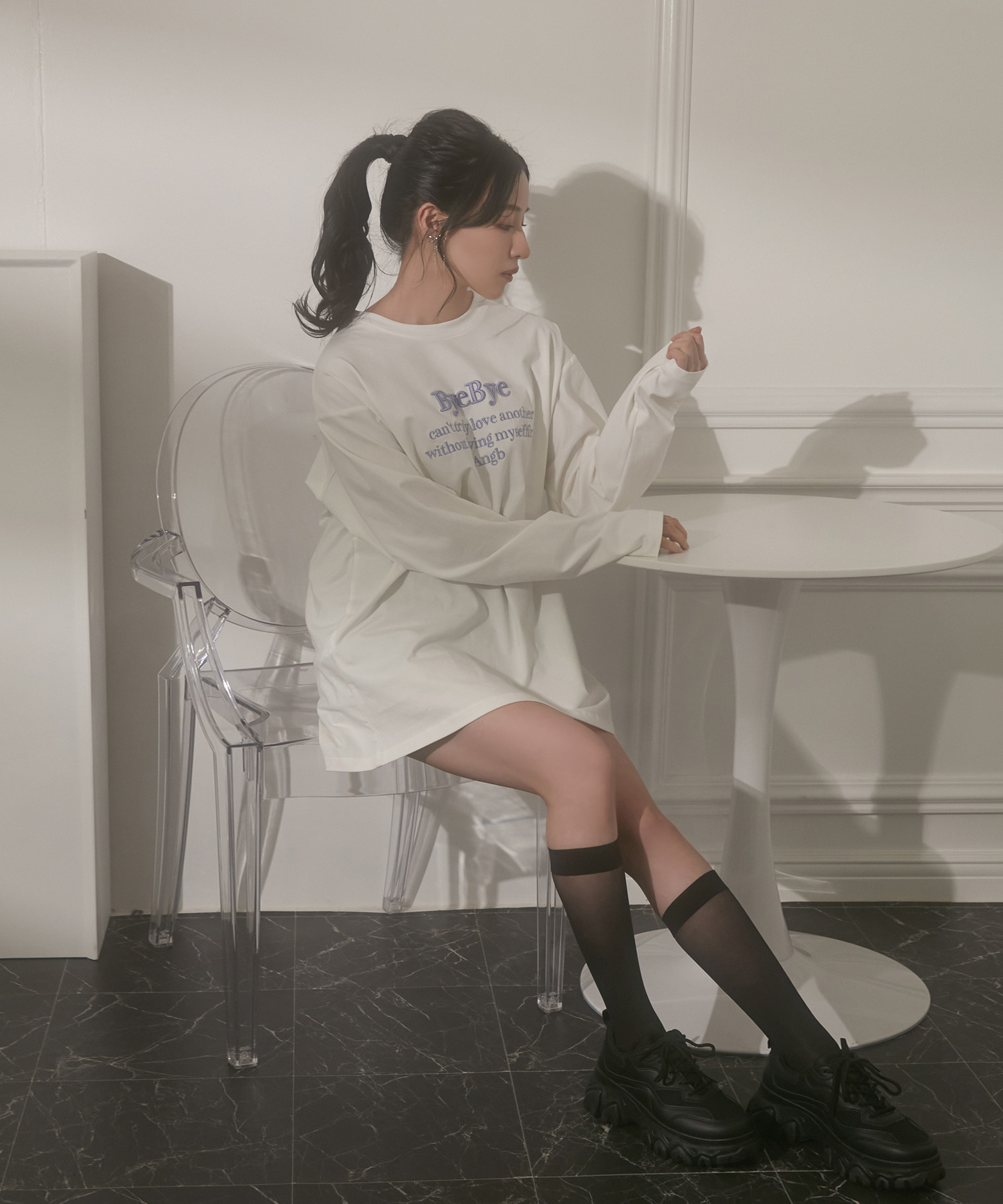 UNISEX ByeByeロンT