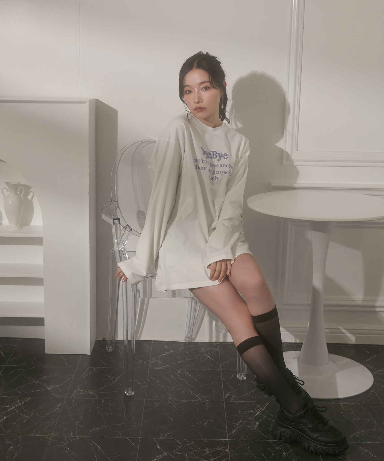 UNISEX ByeByeロンT