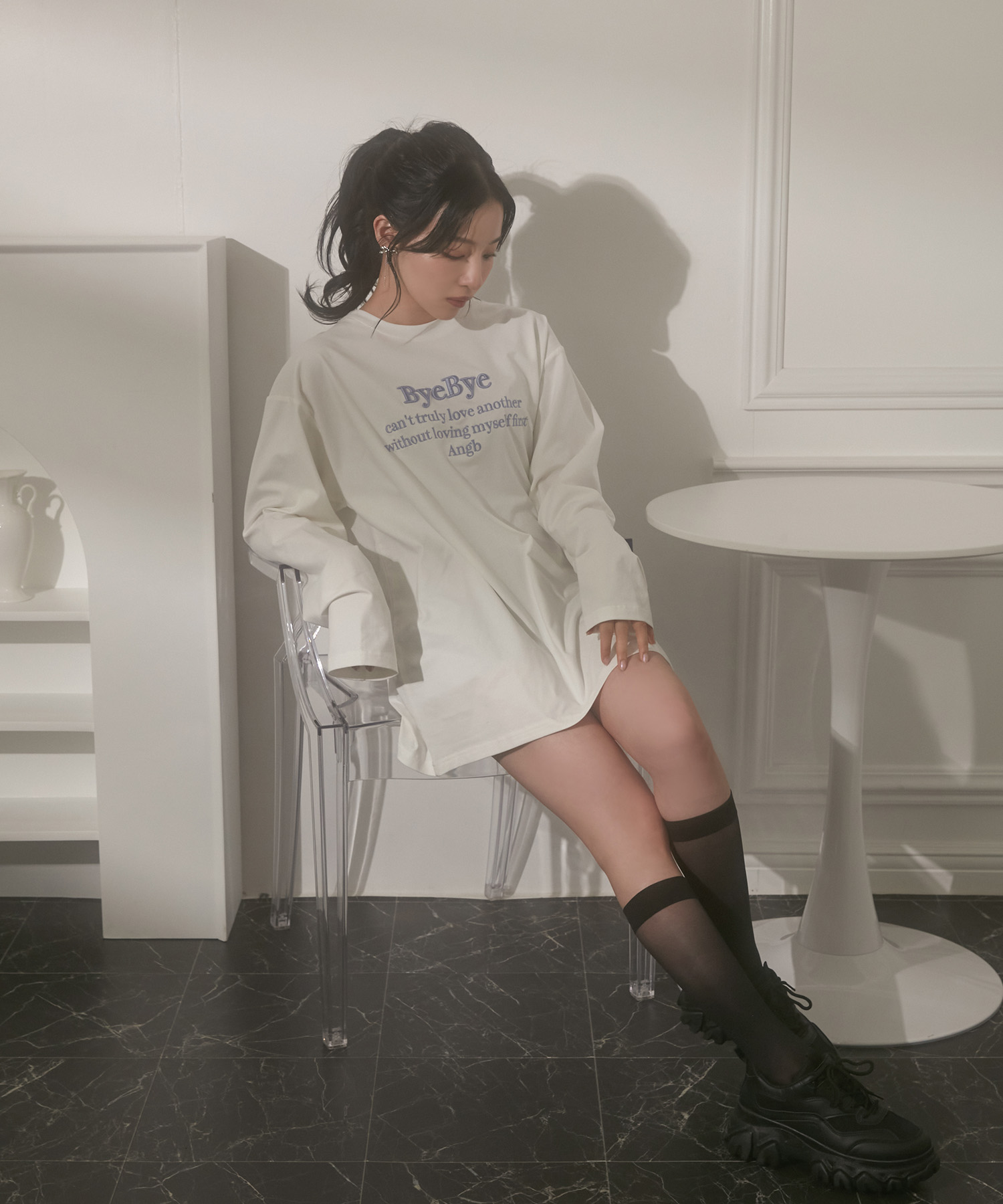 UNISEX ByeByeロンT