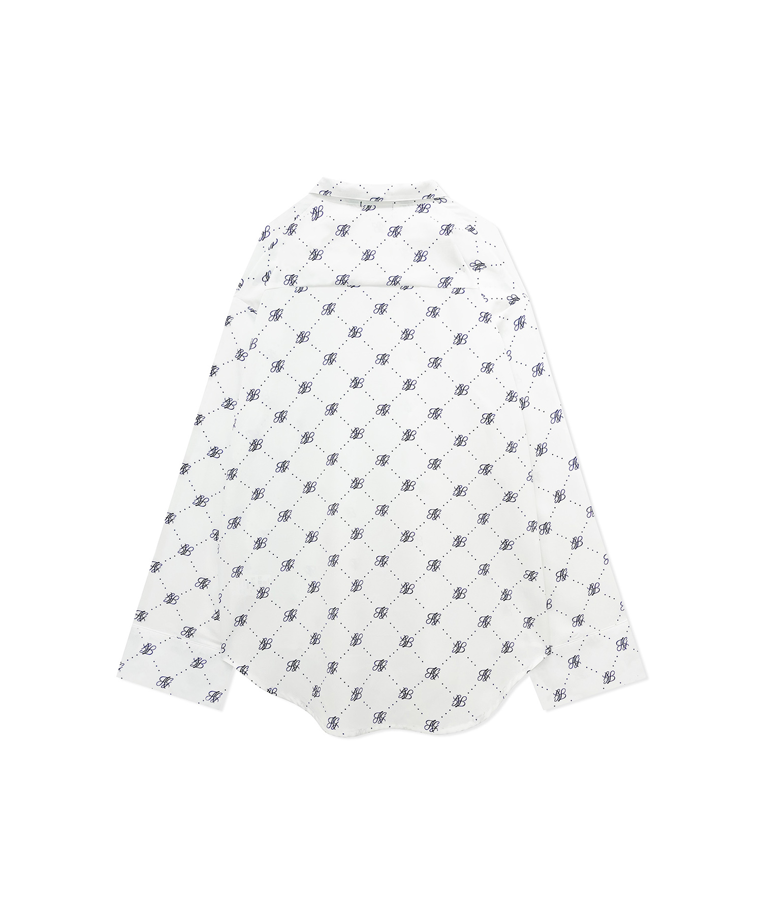 UNISEX モノグラムシャツ