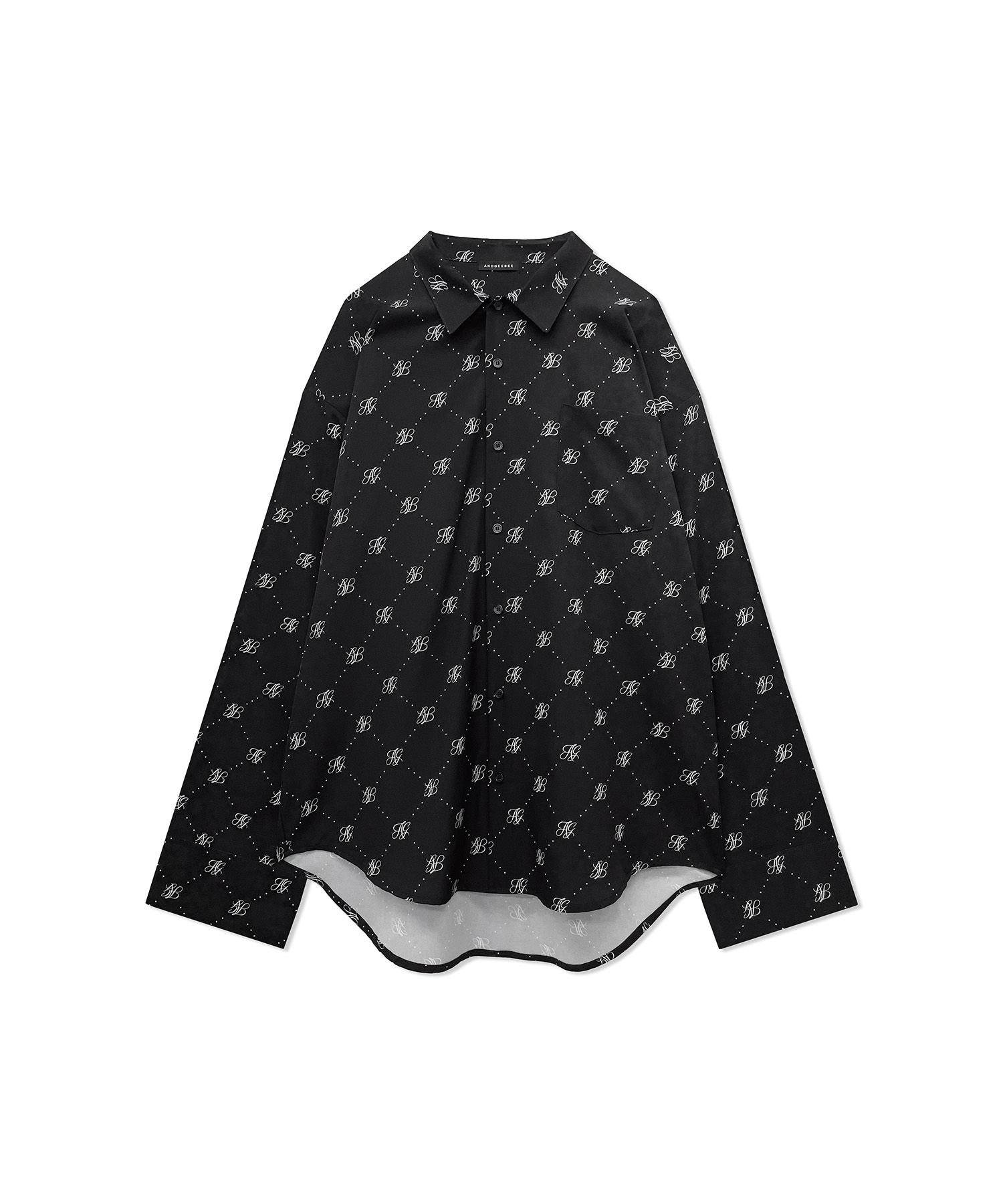 UNISEX モノグラムシャツ