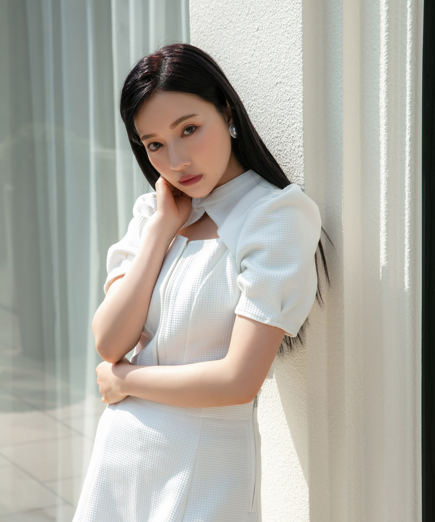 ワッフルデザイントップス