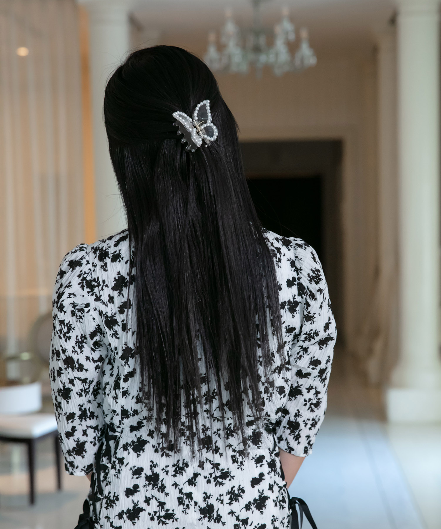 SELECT バタフライヘアクリップ