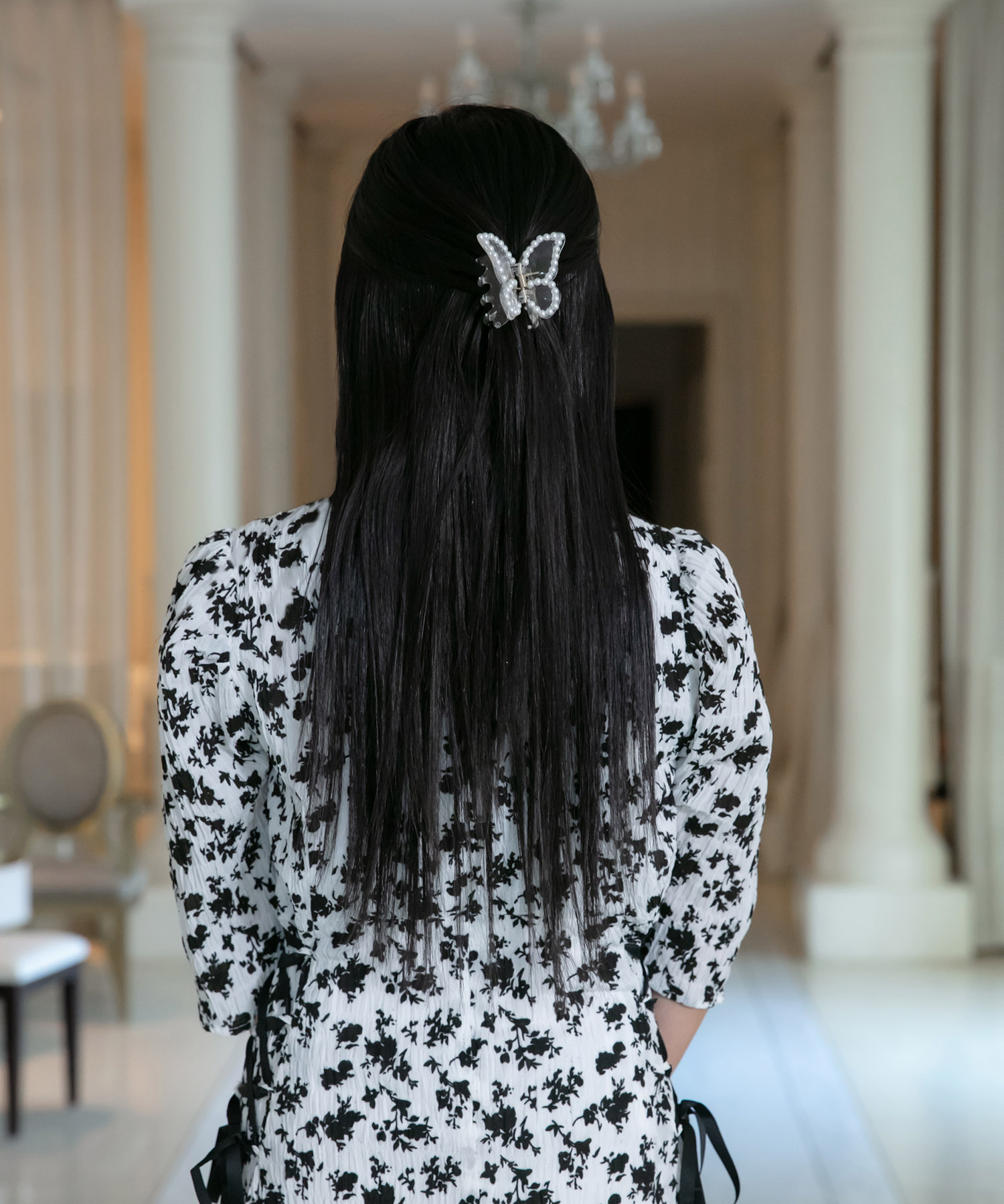 SELECT バタフライヘアクリップ