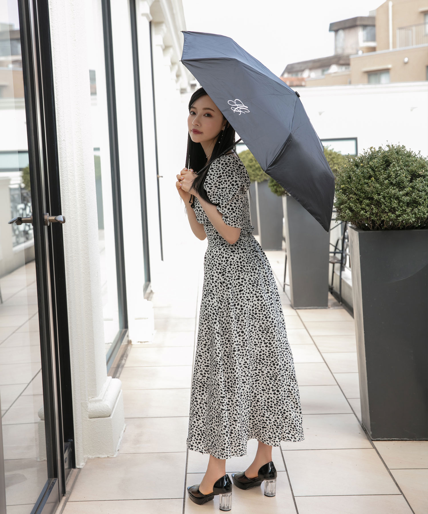 晴雨兼用折りたたみ傘ノベルティー