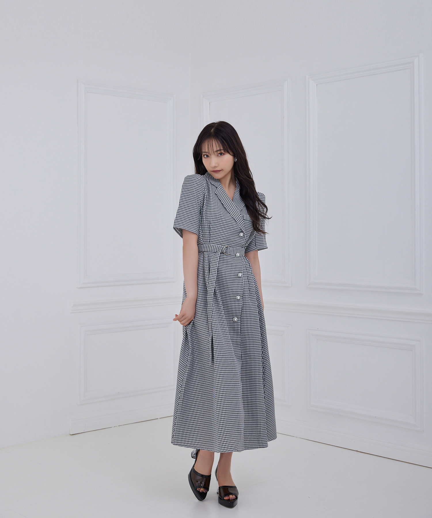 ビジュージャケットワンピ