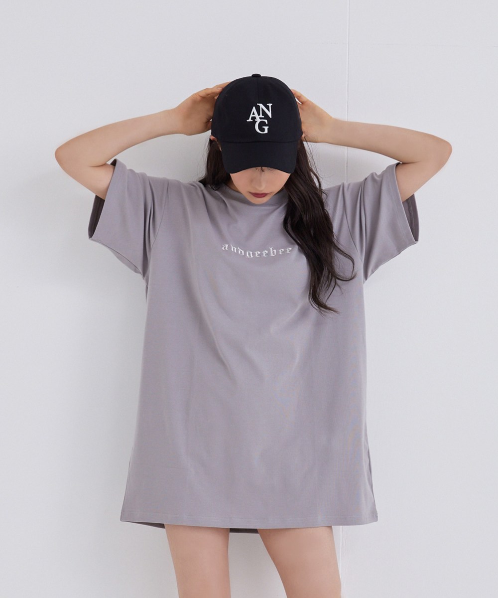 UNISEXサークルエンブロイダリーTシャツ