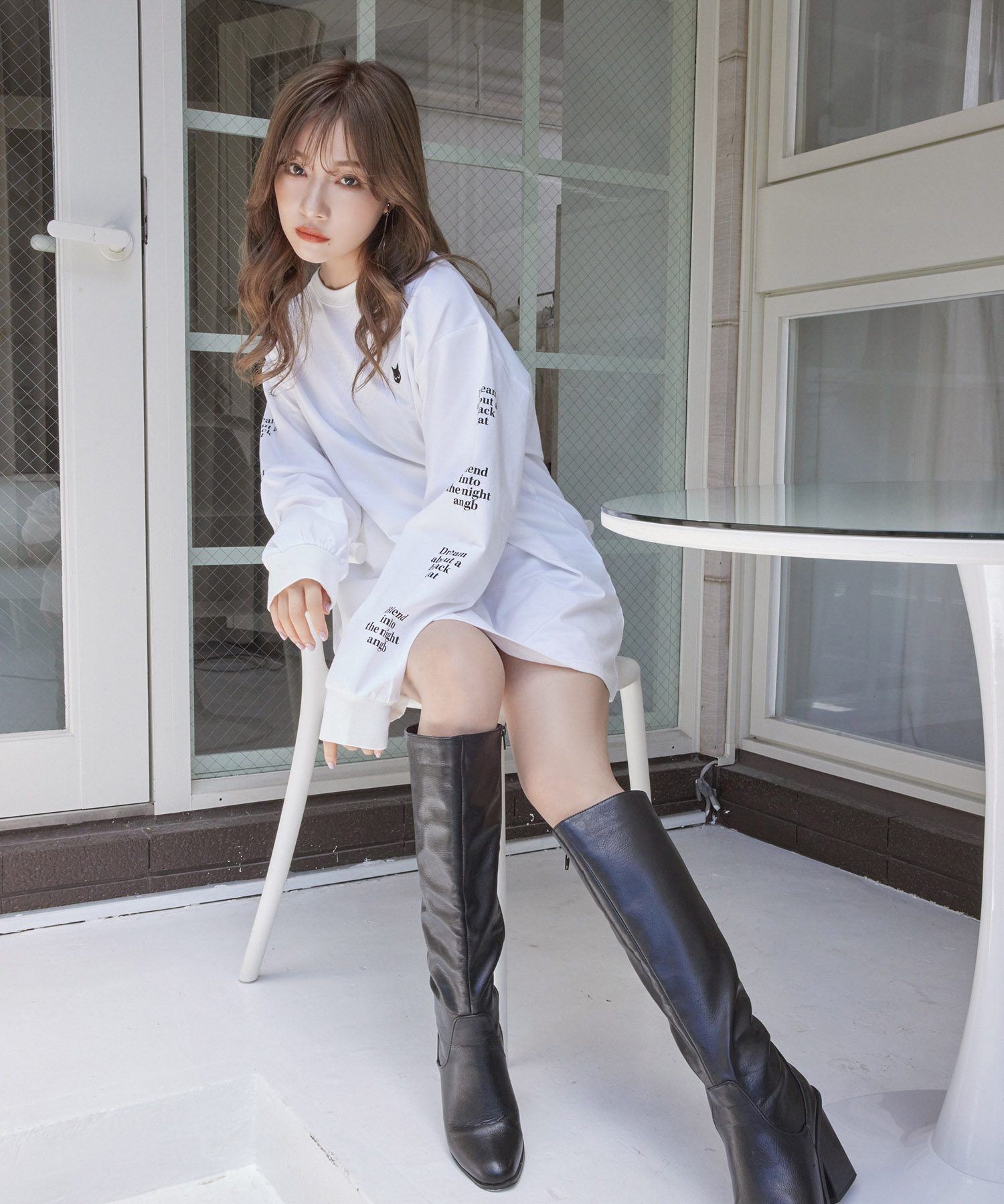 UNISEXキャットロンT