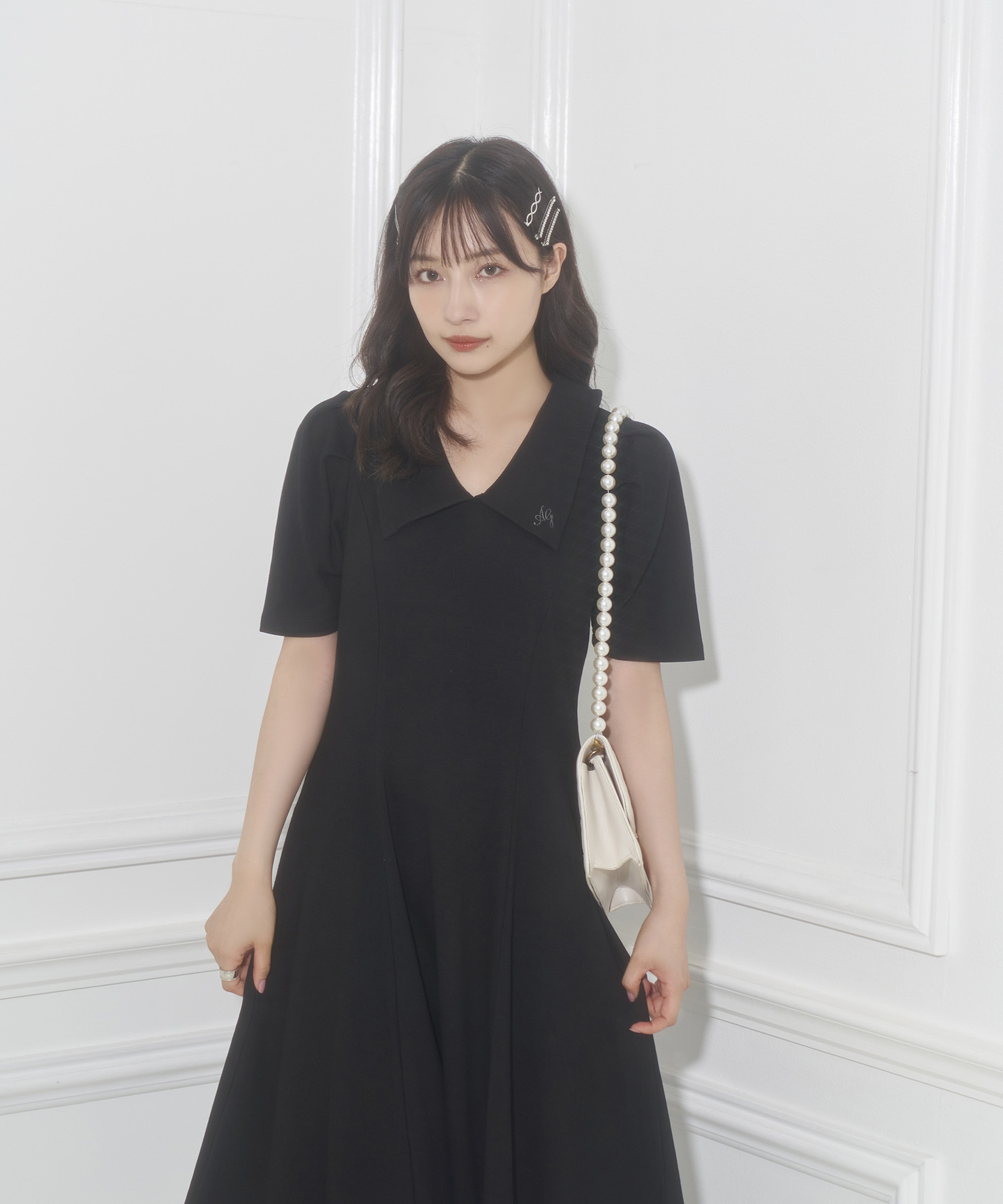 フレアリブワンピ