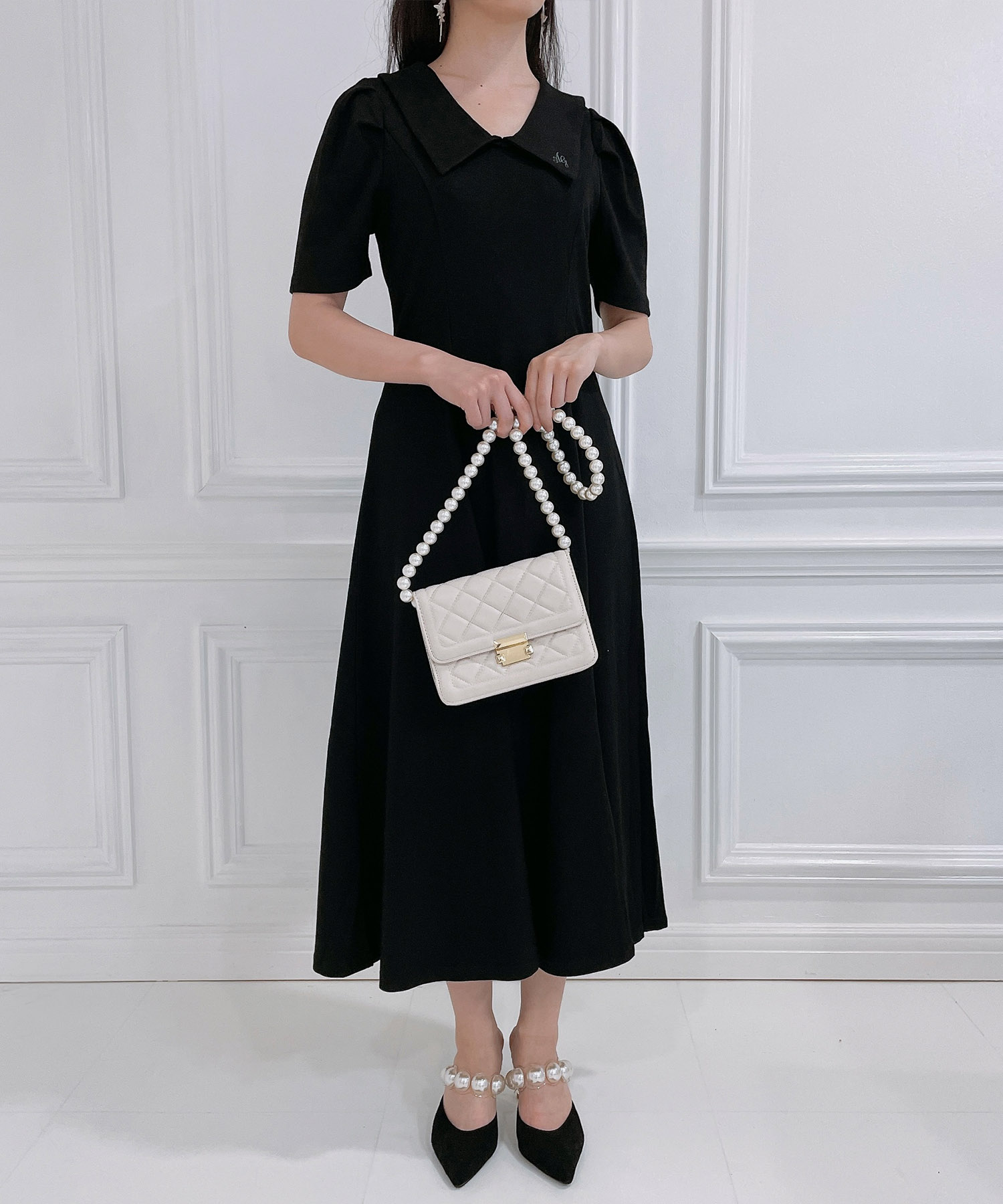 フレアリブワンピ