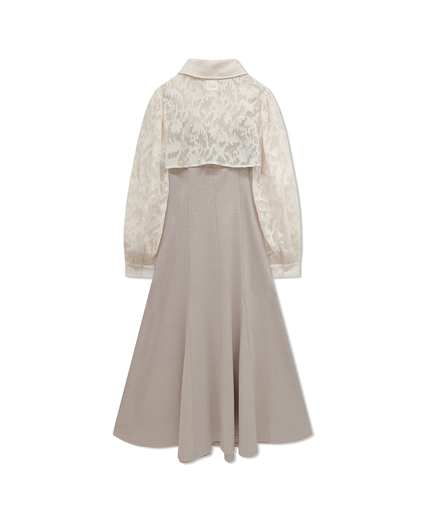 シャツキャミワンピセット