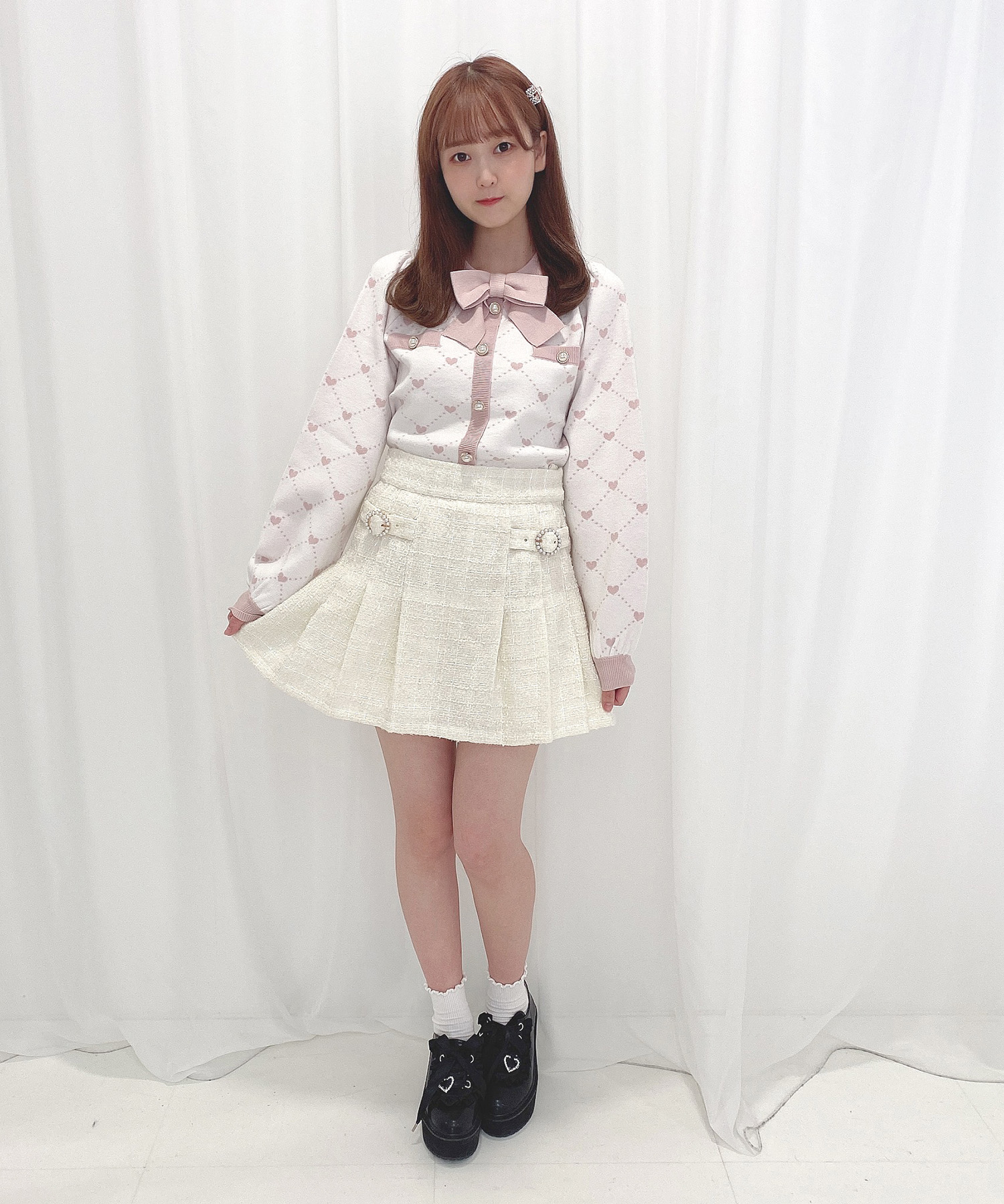 Honey Cinnamon（ハニーシナモン）の「サイドプリーツハイ