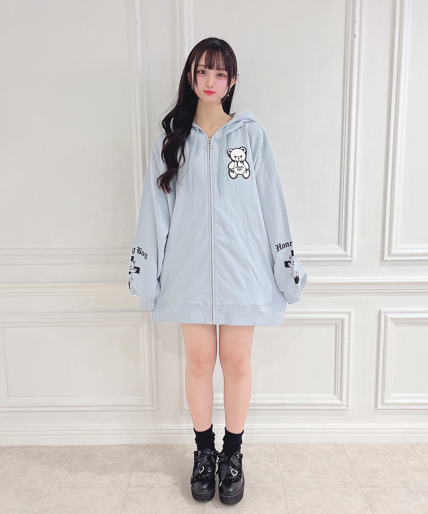 【完売】  meltieシナモンジップパーカー – BUNNY APARTMENT ジャケット・アウター